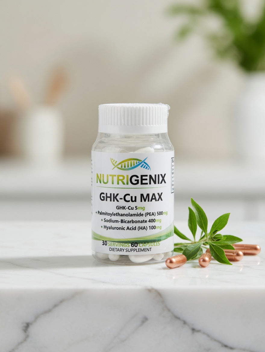 GHK-Cu MAX | Copper Peptide for Skin, Hair & Anti-Aging